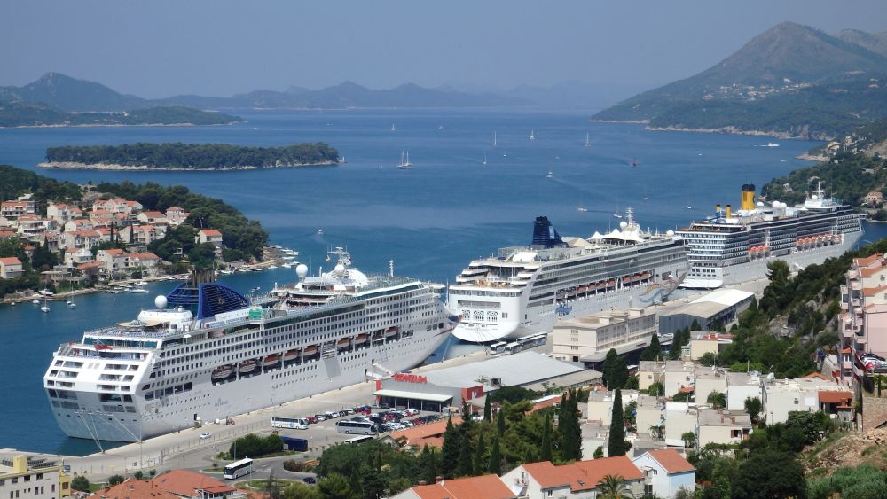 Dubrovnik the most visited seaport in Croatia