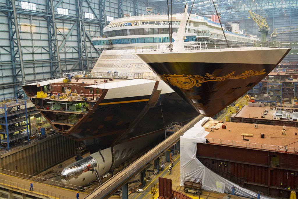 DISNEY FANTASY STARTS SAILING IN MARCH 2012