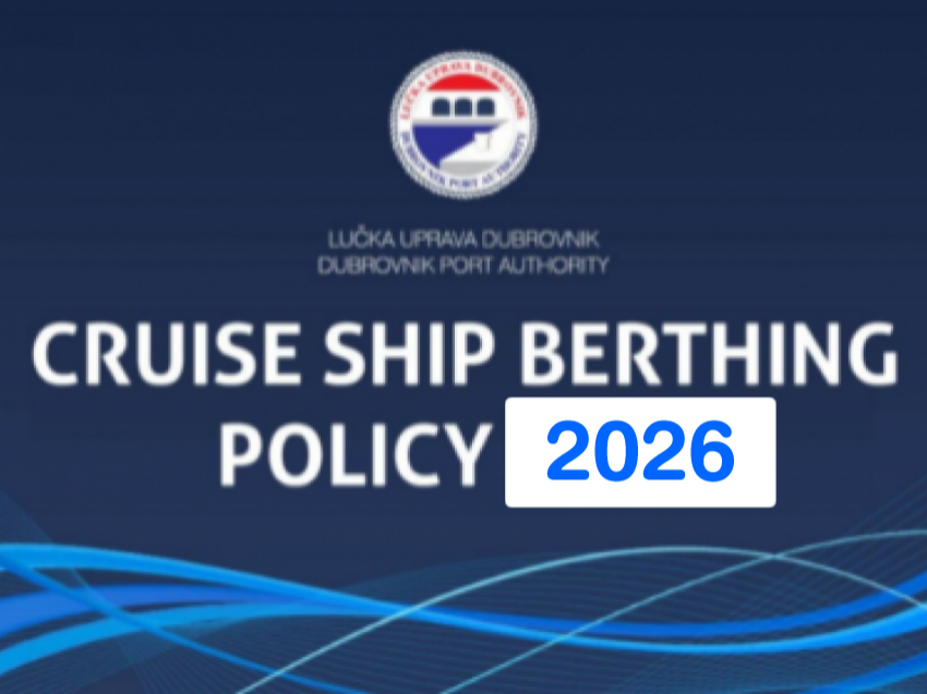 Cruise ship Berthing policy 2026